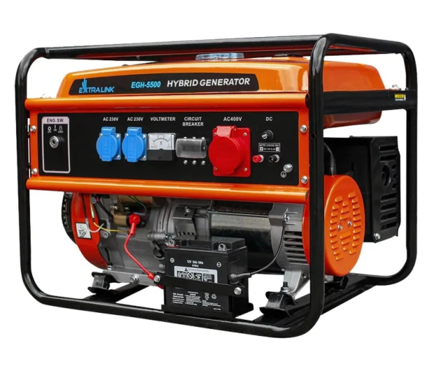 ExtraLink EGH-5500 Agregat prądotwórczy hybrydowy 5,5kW 3F - 1545135 - zdjęcie